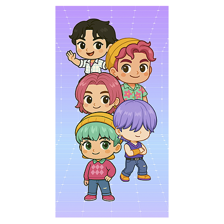 Capa Faixa Lateral Sublimado - Guerreiras Do K Pop