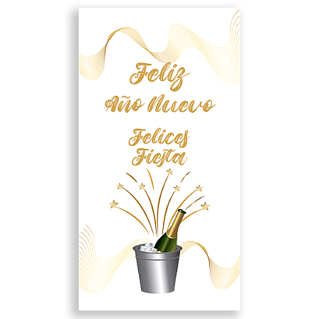 Capa Faixa Lateral Sublimado - Año Nuevo ES