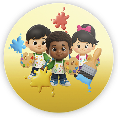 Capa Painel Redondo Sublimado - Pintando O 7