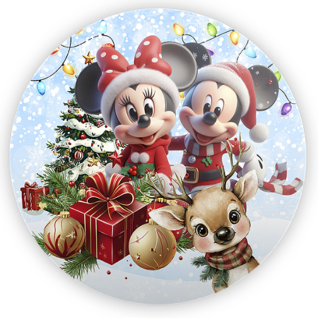 Capa Mini Painel Sublimado - Natal