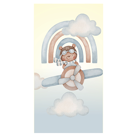 Capa Faixa Lateral Sublimado - Urso