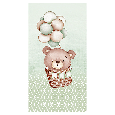 Capa Faixa Lateral Sublimado - Urso