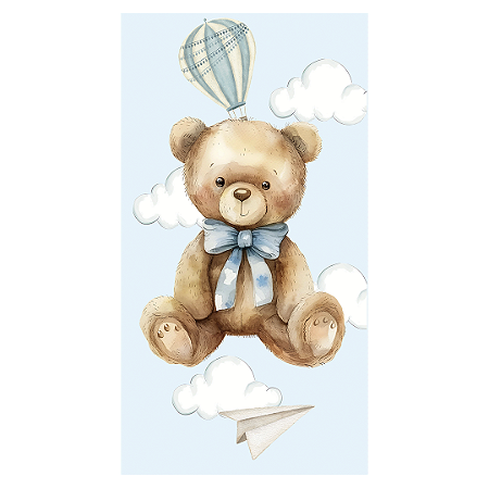 Capa Faixa Lateral Sublimado - Urso