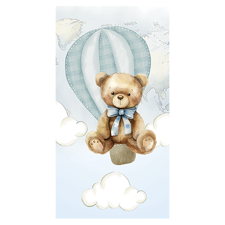 Capa Faixa Lateral Sublimado - Urso