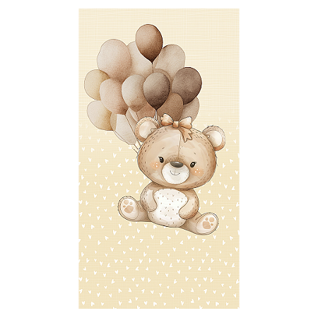 Capa Faixa Lateral Sublimado - Urso