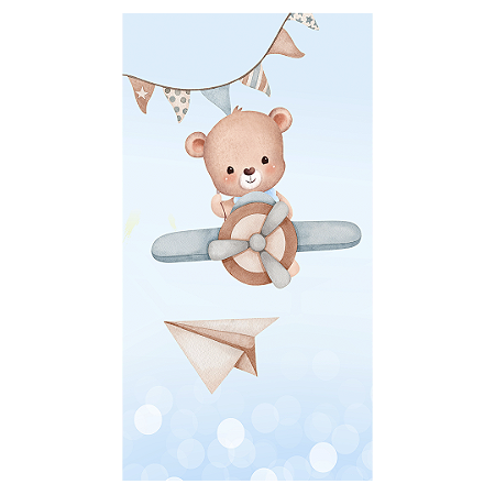 Capa Faixa Lateral Sublimado - Urso