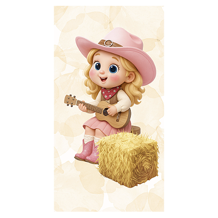 Capa Faixa Lateral Sublimado - Fazendinha