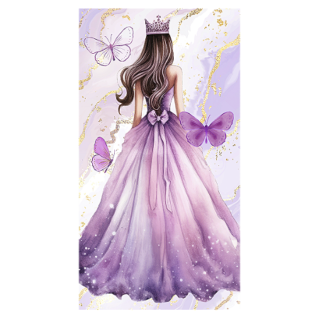 Capa Faixa Lateral Sublimado - 15 Anos