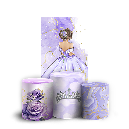 Capas Faixa Lateral e Trio Cilindro Sublimado Vest Facil - 15 Anos