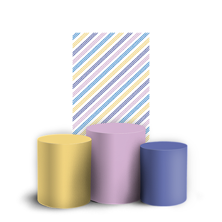 Capas Faixa Lateral e Trio Cilindro Sublimado Vest Facil - Cores