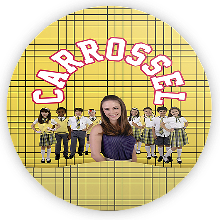 Capa Mini Painel Sublimado - Carrosel SBT