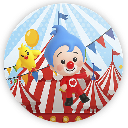 Capa Mini Painel Sublimado - Plim Plim