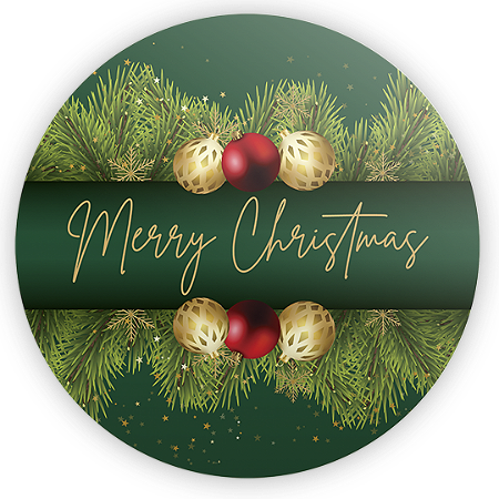 Capa Mini Painel Sublimado - Natal