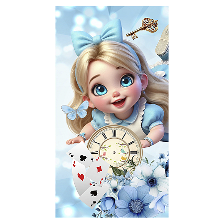 Faixa Lateral Sublimado 3D - Alice