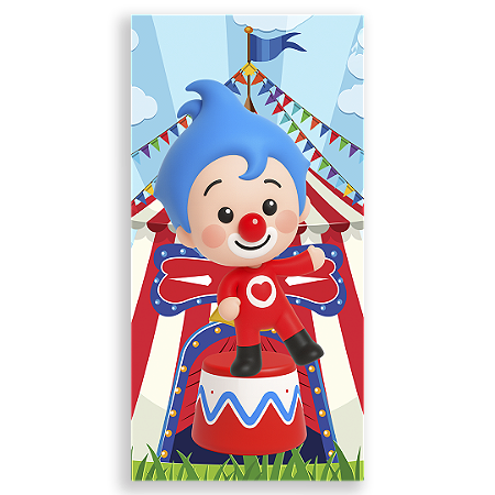 Capa Faixa Lateral Sublimado - Plim Plim