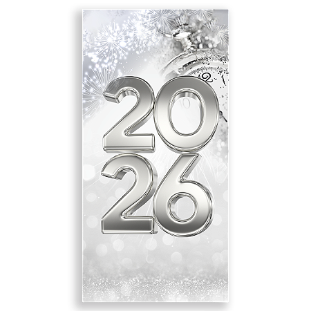 Capa Faixa Lateral Sublimado - Ano Novo 2026