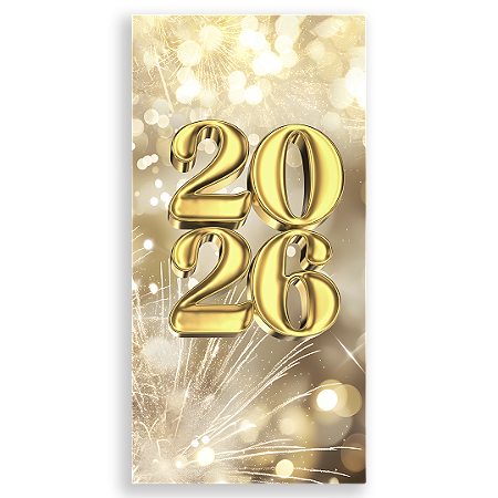 Capa Faixa Lateral Sublimado - Ano Novo 2026