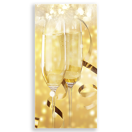 Capa Faixa Lateral Sublimado - Ano Novo