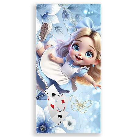 Faixa Lateral Sublimado 3D - Alice