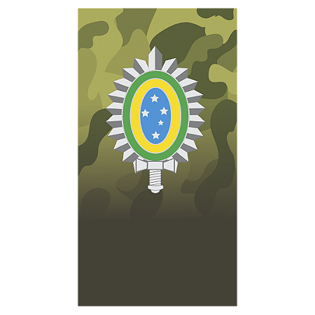 Capa Faixa Lateral Sublimado - Exército