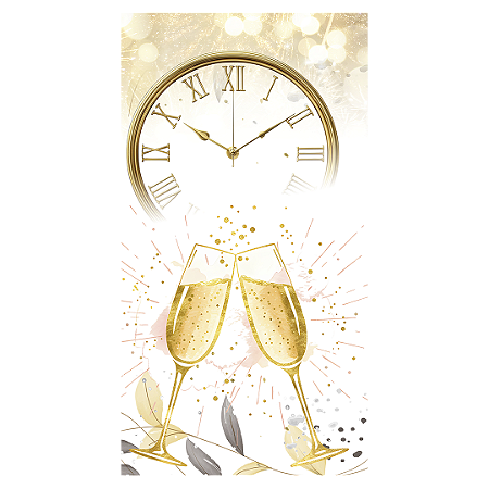 Capa Faixa Lateral Sublimado - Ano Novo