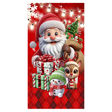 Capa Faixa Lateral Sublimado - Ano Novo