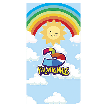 Faixa Lateral Sublimado 3D - 3 Palavrinhas