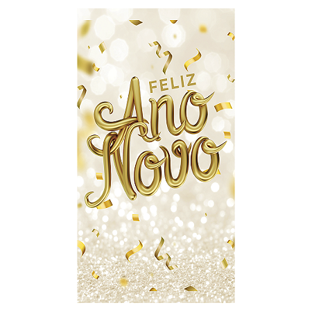 Capa Faixa Lateral Sublimado - Ano Novo