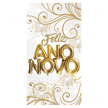 Capa Faixa Lateral Sublimado - Ano Novo