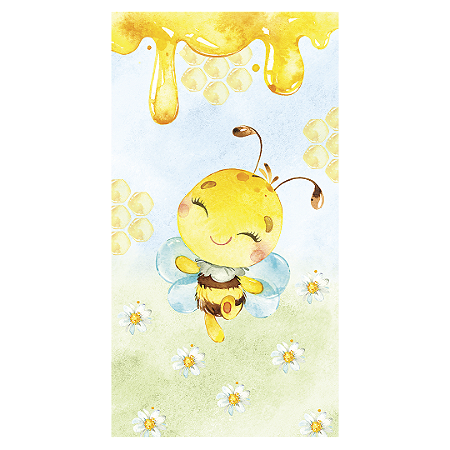 Capa Faixa Lateral Sublimado - Abelha