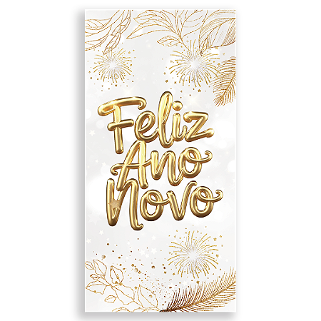 Capa Faixa Lateral Sublimado - Ano Novo