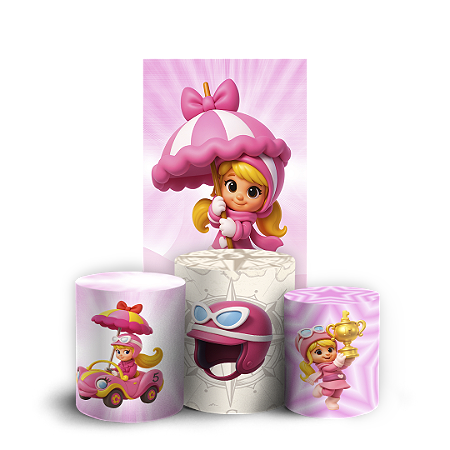 Capas Faixa Lateral e Trio Cilindro Sublimado Vest Facil - Penélope