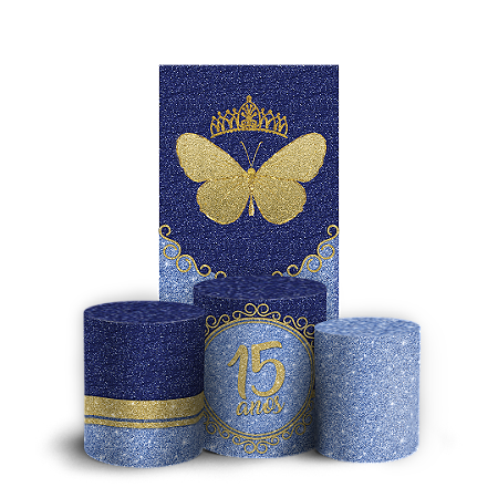 Capas Faixa Lateral e Trio Cilindro Sublimado Vest Facil - 15 Anos