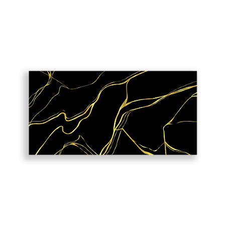 Capa Painel Retangular Sublimado - Marmore Dourado
