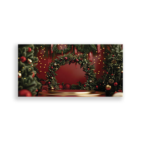 Capa Painel Retangular Sublimado - Fundo Fotografico Natal