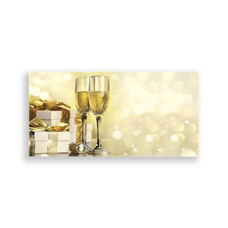 Capa Painel Retangular Sublimado - Ano Novo