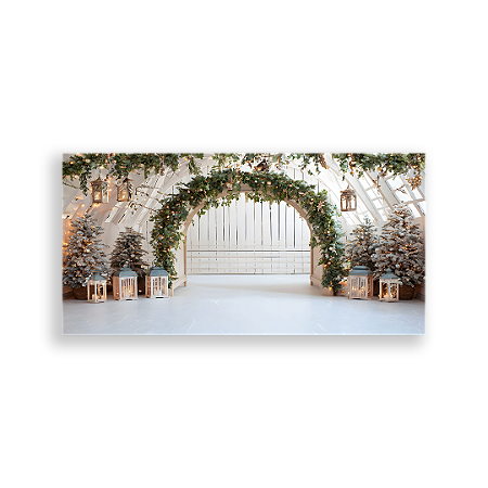Capa Painel Retangular Sublimado - Fundo Fotografico Natal