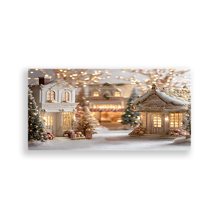 Capa Painel Retangular Sublimado - Fundo Fotografico Natal