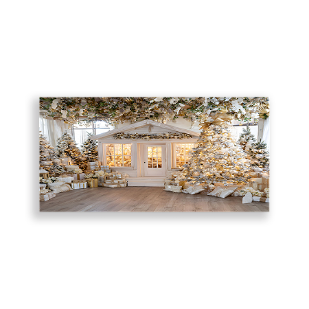 Capa Painel Retangular Sublimado - Fundo Fotografico Natal