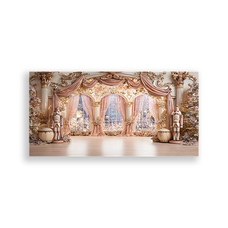 Capa Painel Retangular Sublimado - Fundo Fotografico Natal