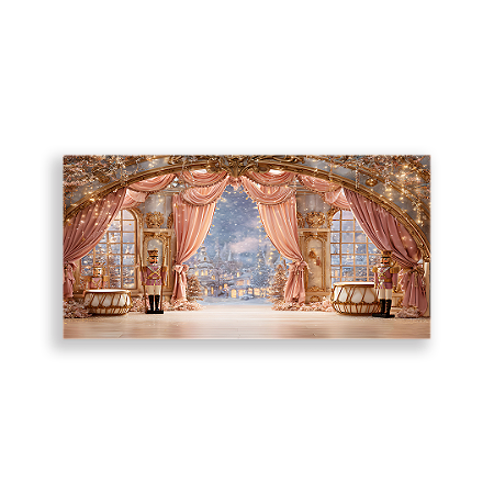 Capa Painel Retangular Sublimado - Fundo Fotografico Natal