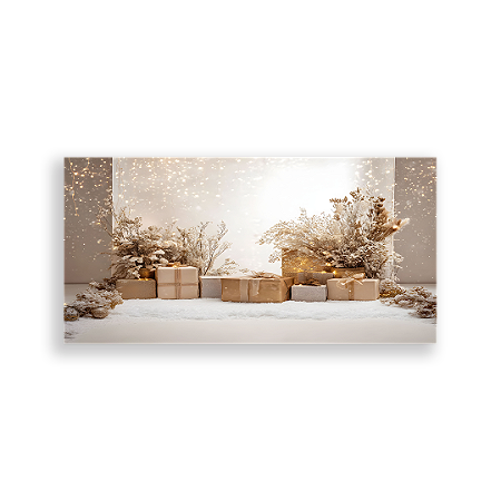 Capa Painel Retangular Sublimado - Fundo Fotografico Natal