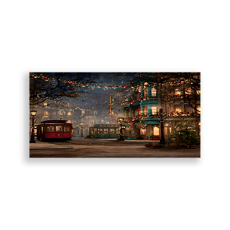 Capa Painel Retangular Sublimado - Fundo Fotografico Natal