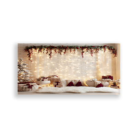 Capa Painel Retangular Sublimado - Fundo Fotografico Natal