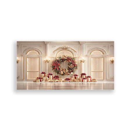 Capa Painel Retangular Sublimado - Fundo Fotografico Natal