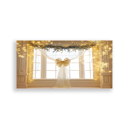 Capa Painel Retangular Sublimado - Fundo Fotografico Natal