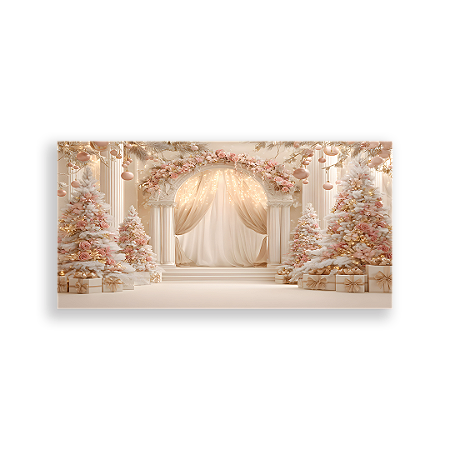 Capa Painel Retangular Sublimado - Fundo Fotografico Natal