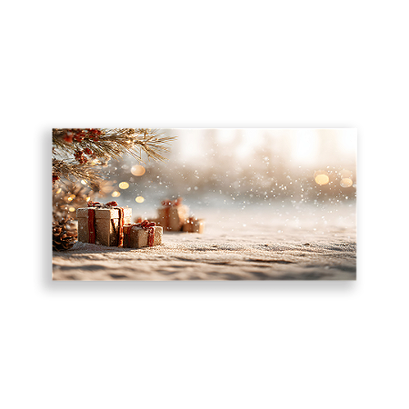 Capa Painel Retangular Sublimado - Fundo Fotografico Natal