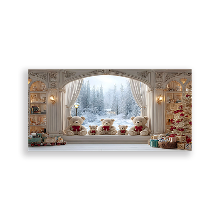 Capa Painel Retangular Sublimado - Fundo Fotografico Natal