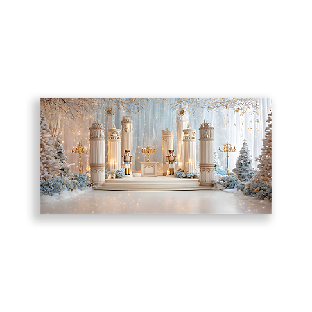 Capa Painel Retangular Sublimado - Fundo Fotografico Natal